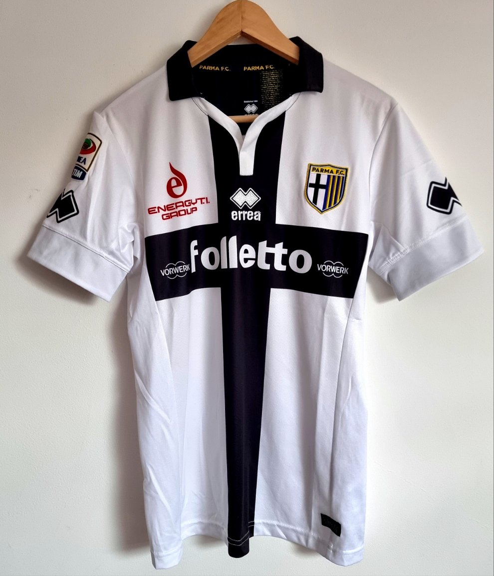 Errea Parma 14/15  'De Ceglie 11' Player Spec Home Shirt Medium