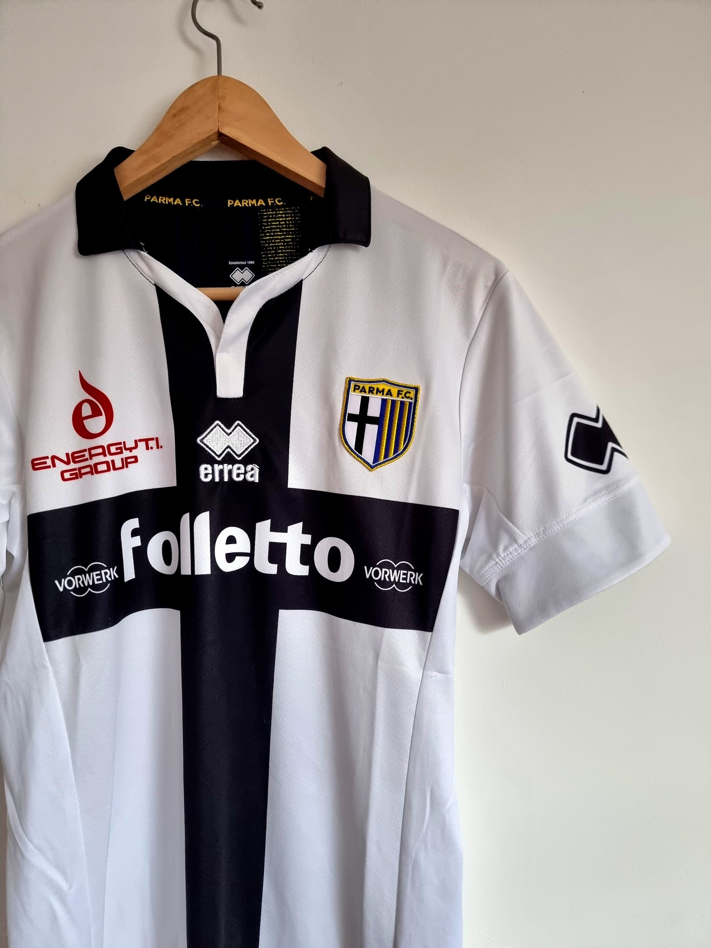 Errea Parma 14/15  'De Ceglie 11' Player Spec Home Shirt Medium