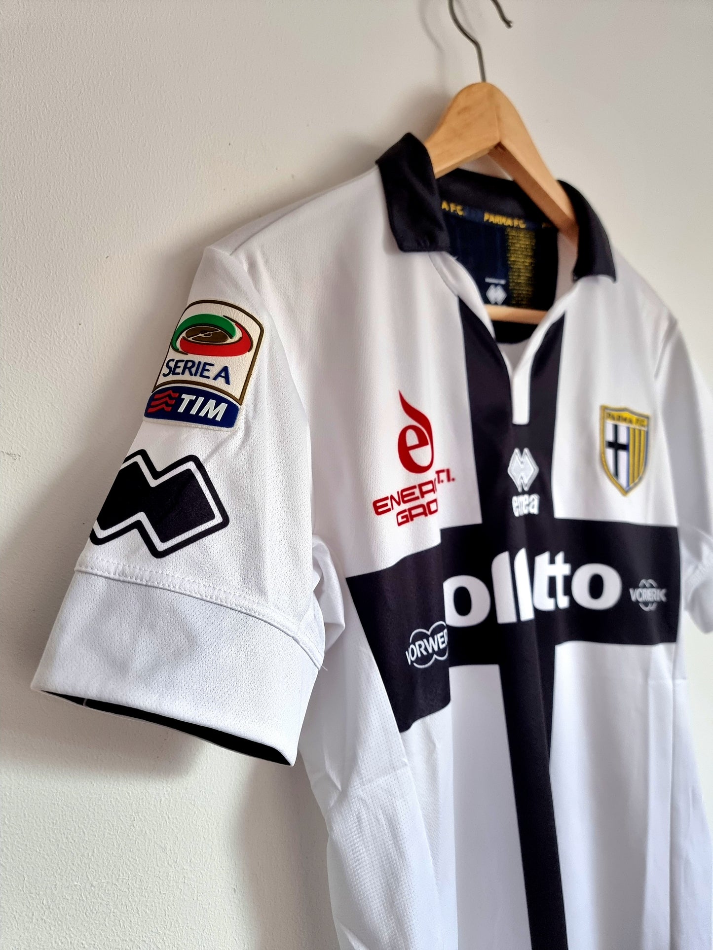 Errea Parma 14/15  'De Ceglie 11' Player Spec Home Shirt Medium