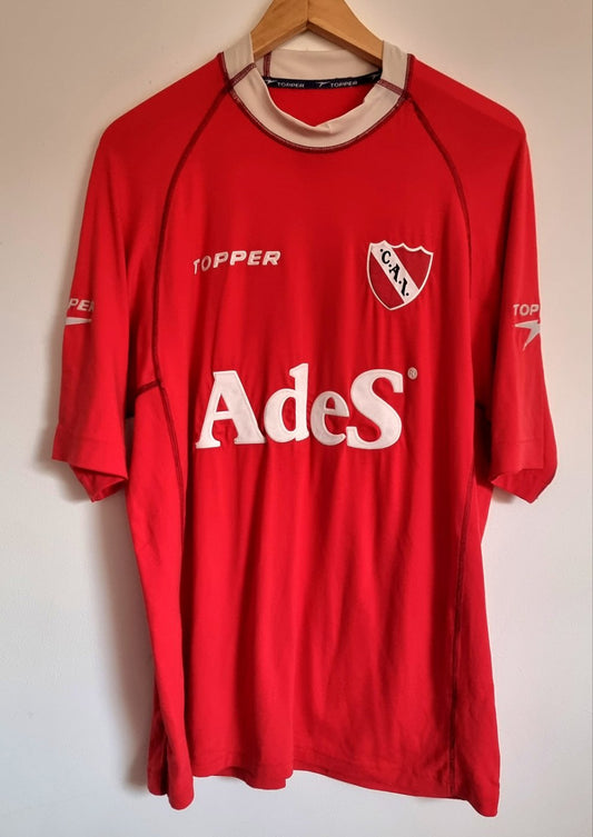 Topper Independiente 00/01 (10 (Garnero) Home Shirt XL