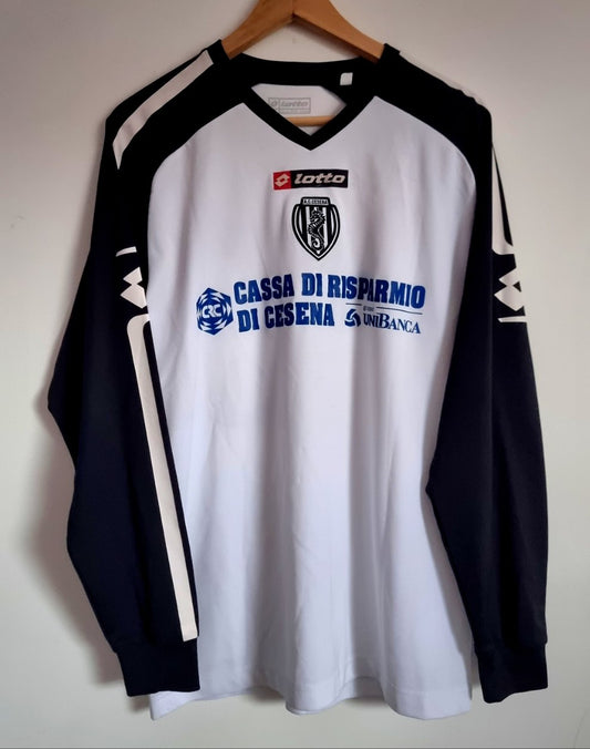 Lotto AC Cesena 06/07 Long Sleeve Home Shirt Large