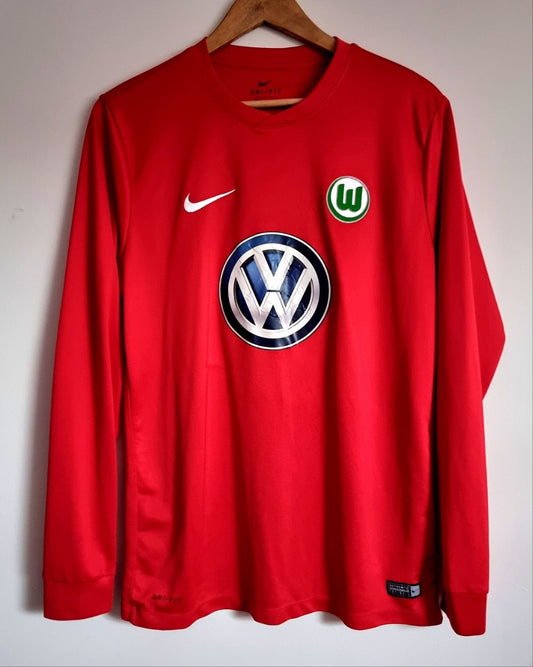 Nike Wolfsburg 16/17 Long Sleeve Goalkeeper Shirt Large