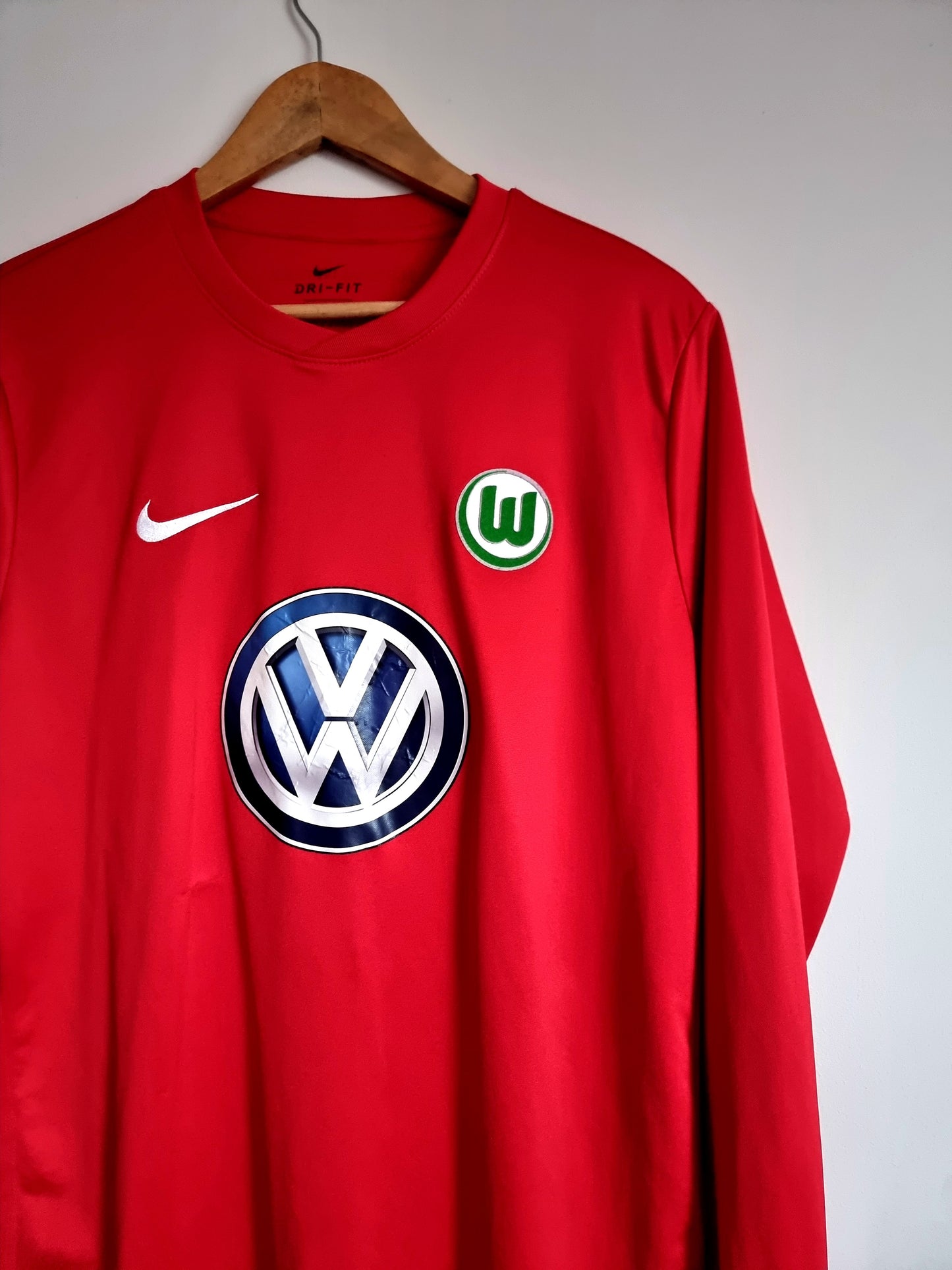 Nike Wolfsburg 16/17 Long Sleeve Goalkeeper Shirt Large