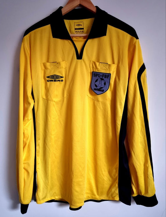 Umbro Finnish Referee's Long Sleeve Shirt Large