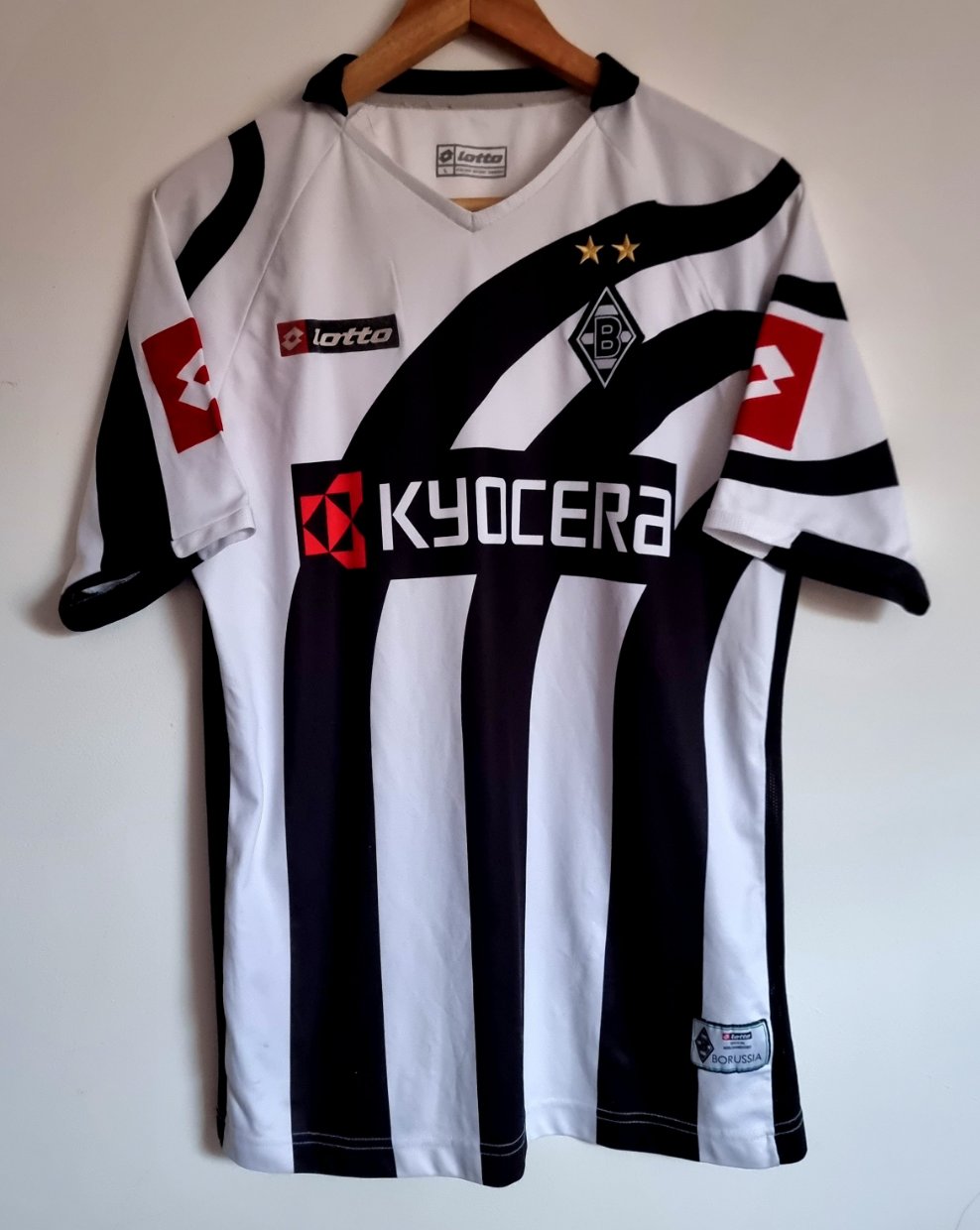 Lotto Borussia Monchengladbach 06/07 Home Shirt Large