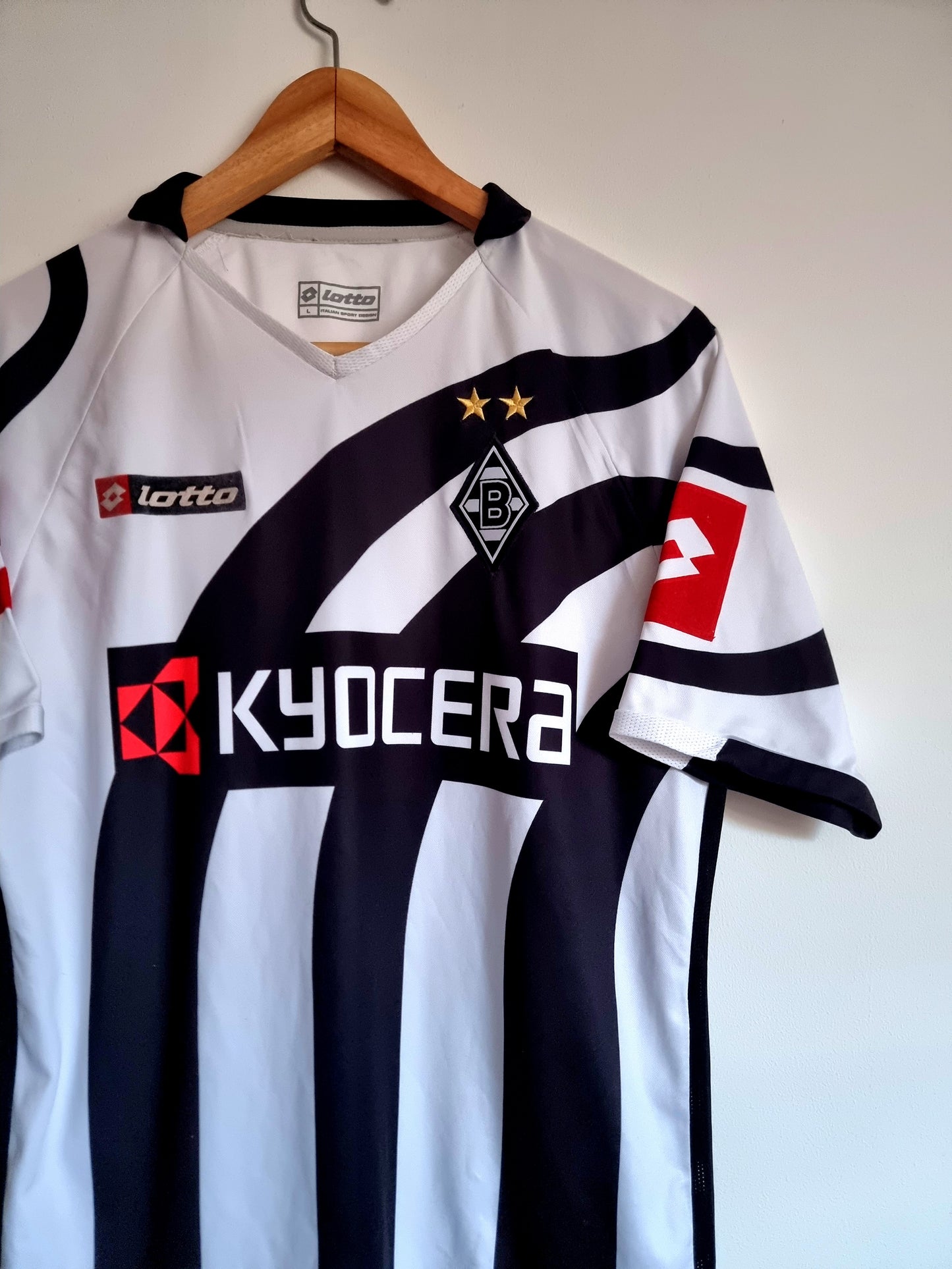 Lotto Borussia Monchengladbach 06/07 Home Shirt Large