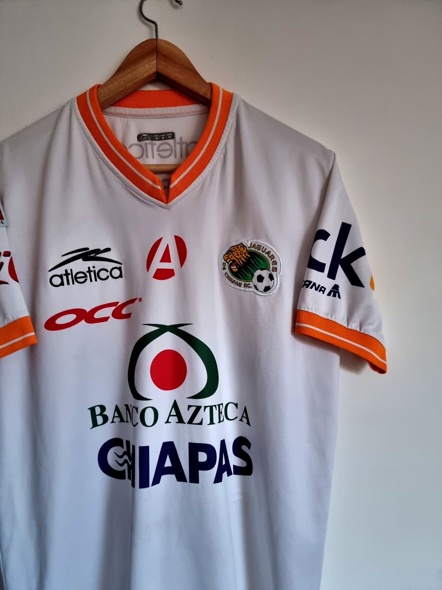 Atletica Chiapas Jaguares 08/09 'O.Razo 7' Home Shirt Medium