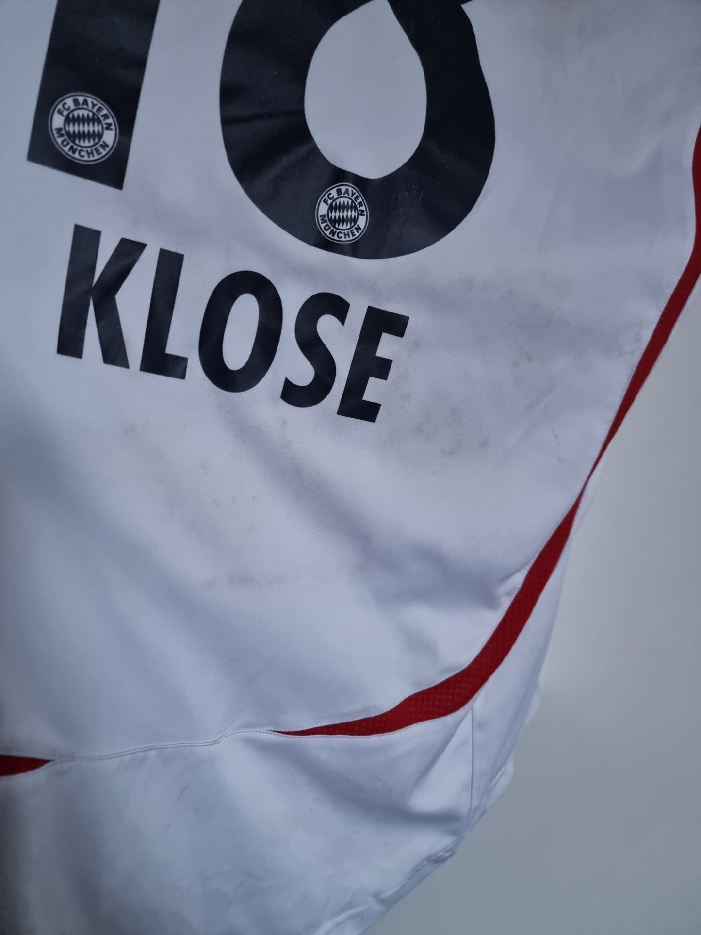 Adidas Bayern Munich 06/07 'Klose 18' Away Shirt Small