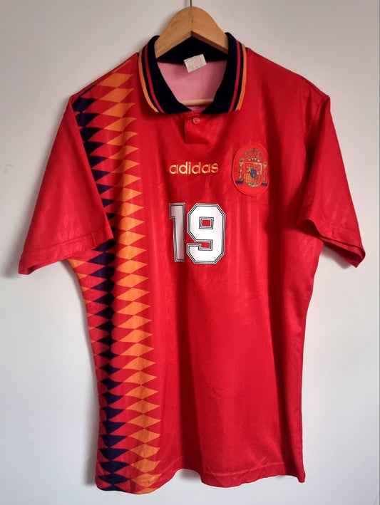 Adidas Spain 94/96 '19 (Salinas)' Home Shirt Medium