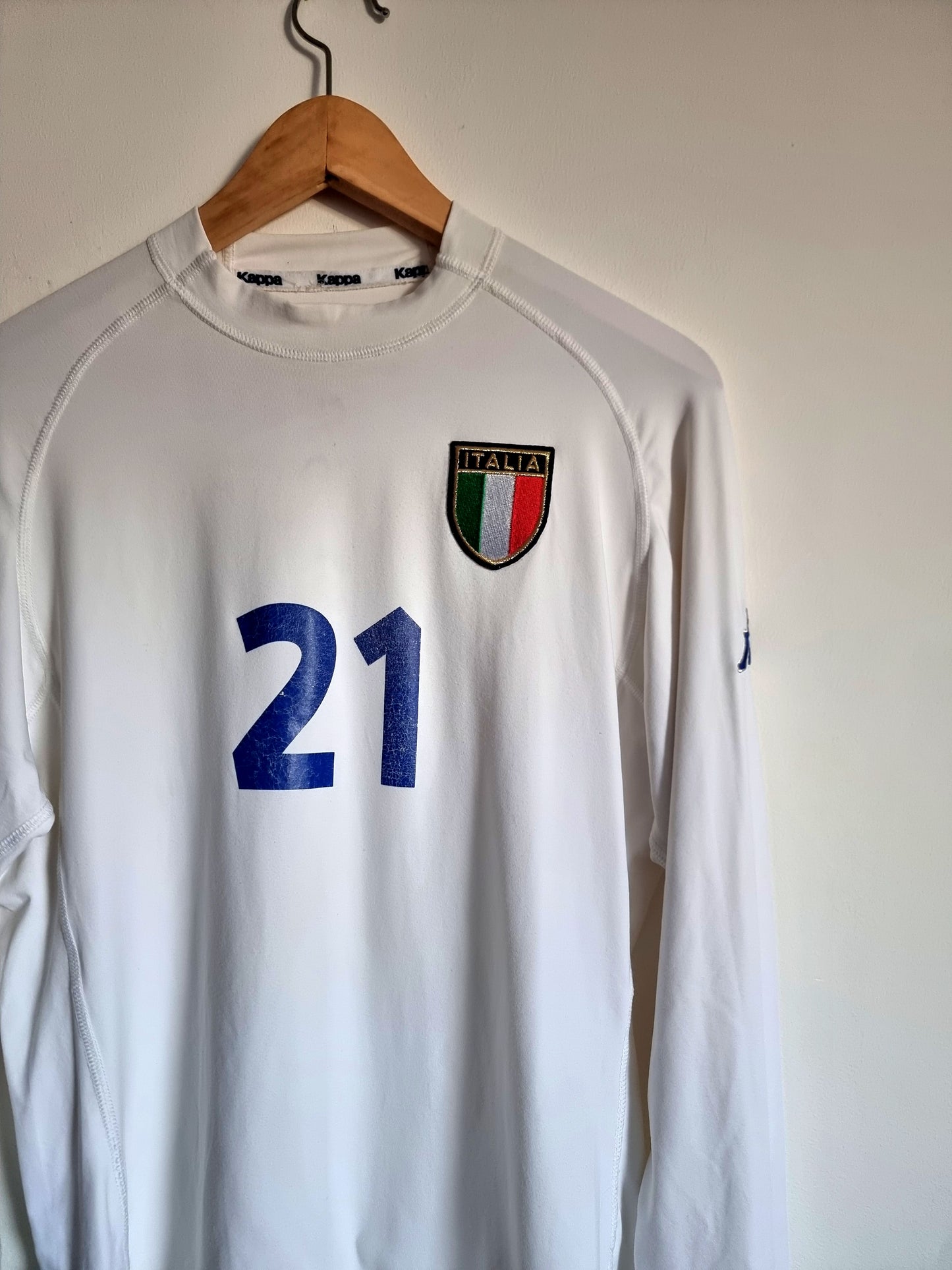 Kappa Italy 00/02 Long Sleeve Away Shirt Large