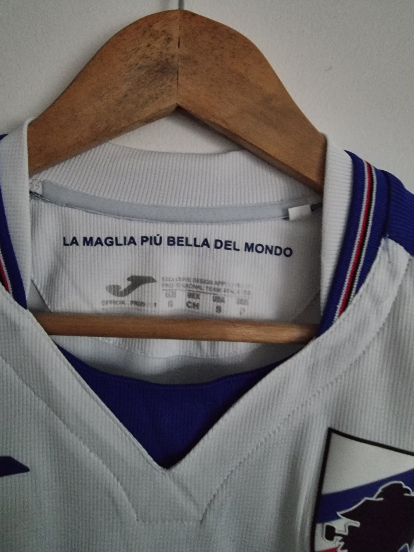 Joma Sampdoria 19/20 Away Shirt Small