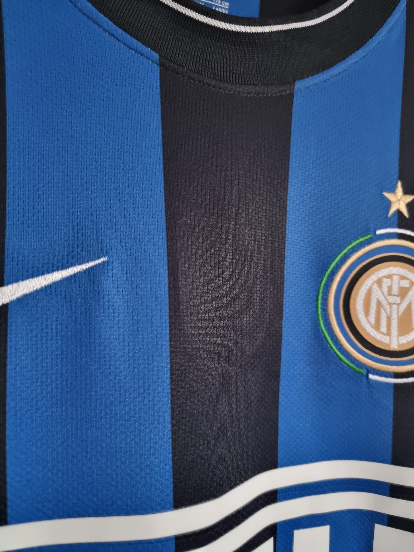 Nike Inter Milan 09/10 'Bergomi 2' Home Shirt Medium