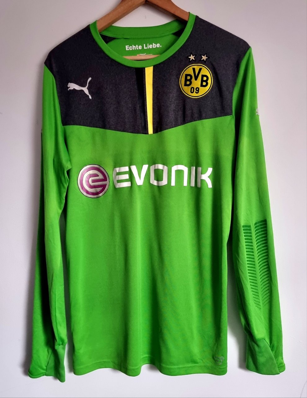 Puma Borussia Dortmund 13/14 Long Sleeve Goalkeeper Shirt Large