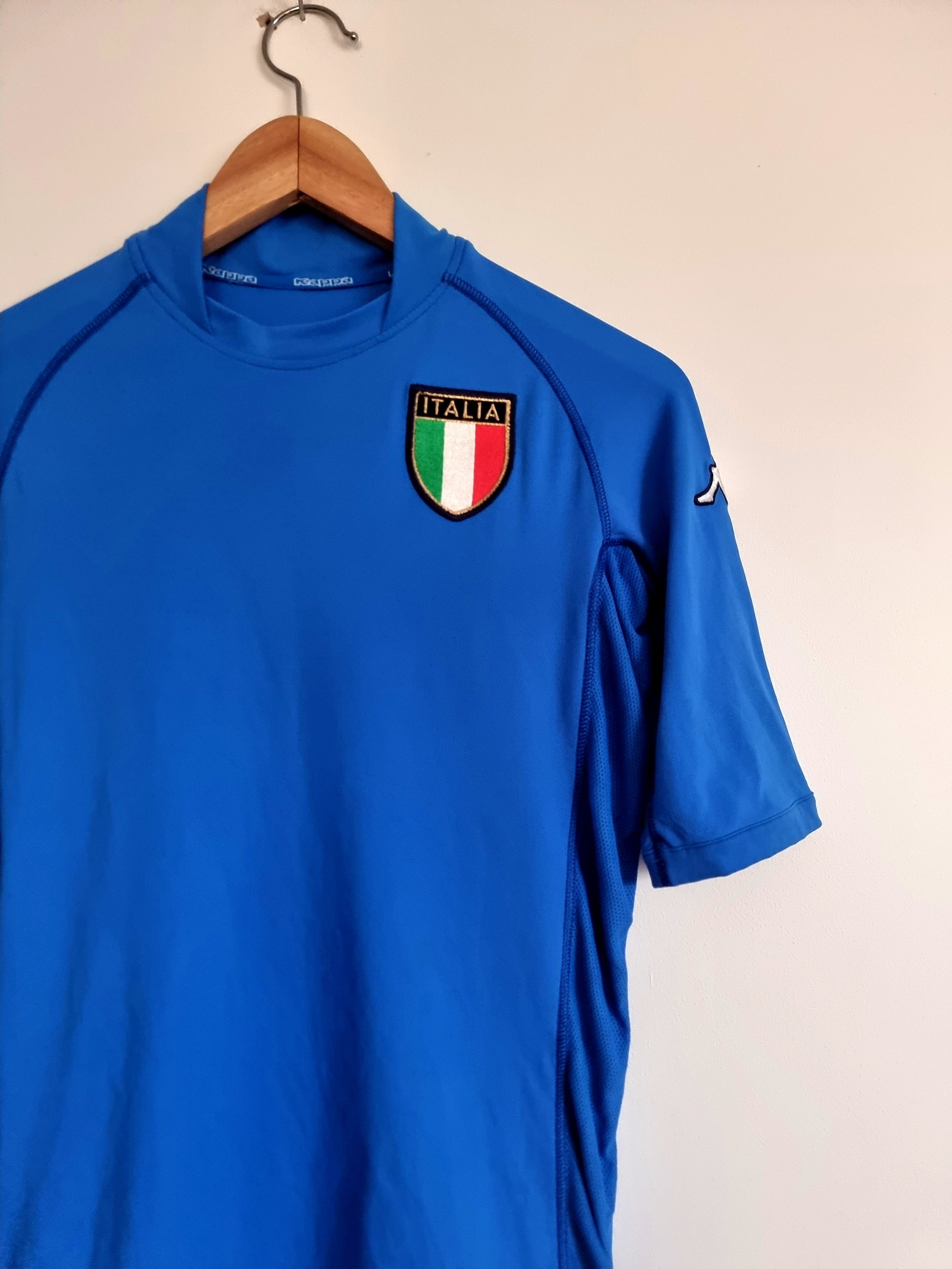 Reis Optimistisch Lijkenhuis Kappa Italy 00/02 Home Shirt Small – Granny's Football Store