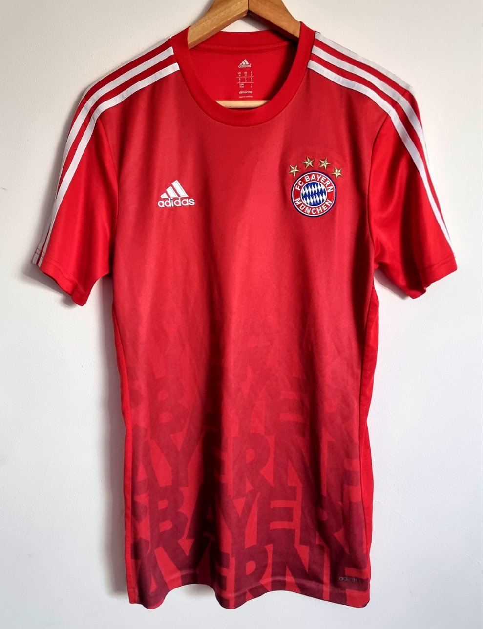 Adidas Bayern Munich 16/17 Pre Match Training Top Medium