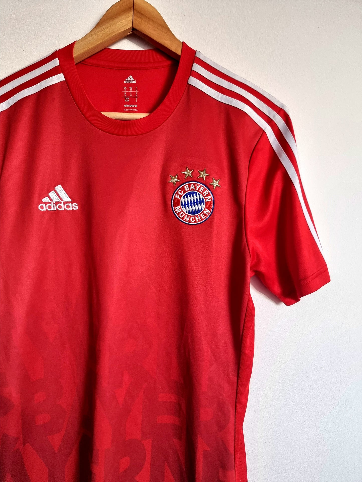 Adidas Bayern Munich 16/17 Pre Match Training Top Medium