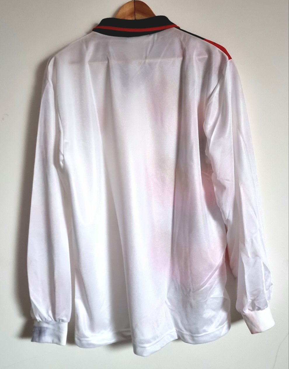 Adidas Newell's Old Boys Deadstock 1995 Long Sleeve Away Shirt Large