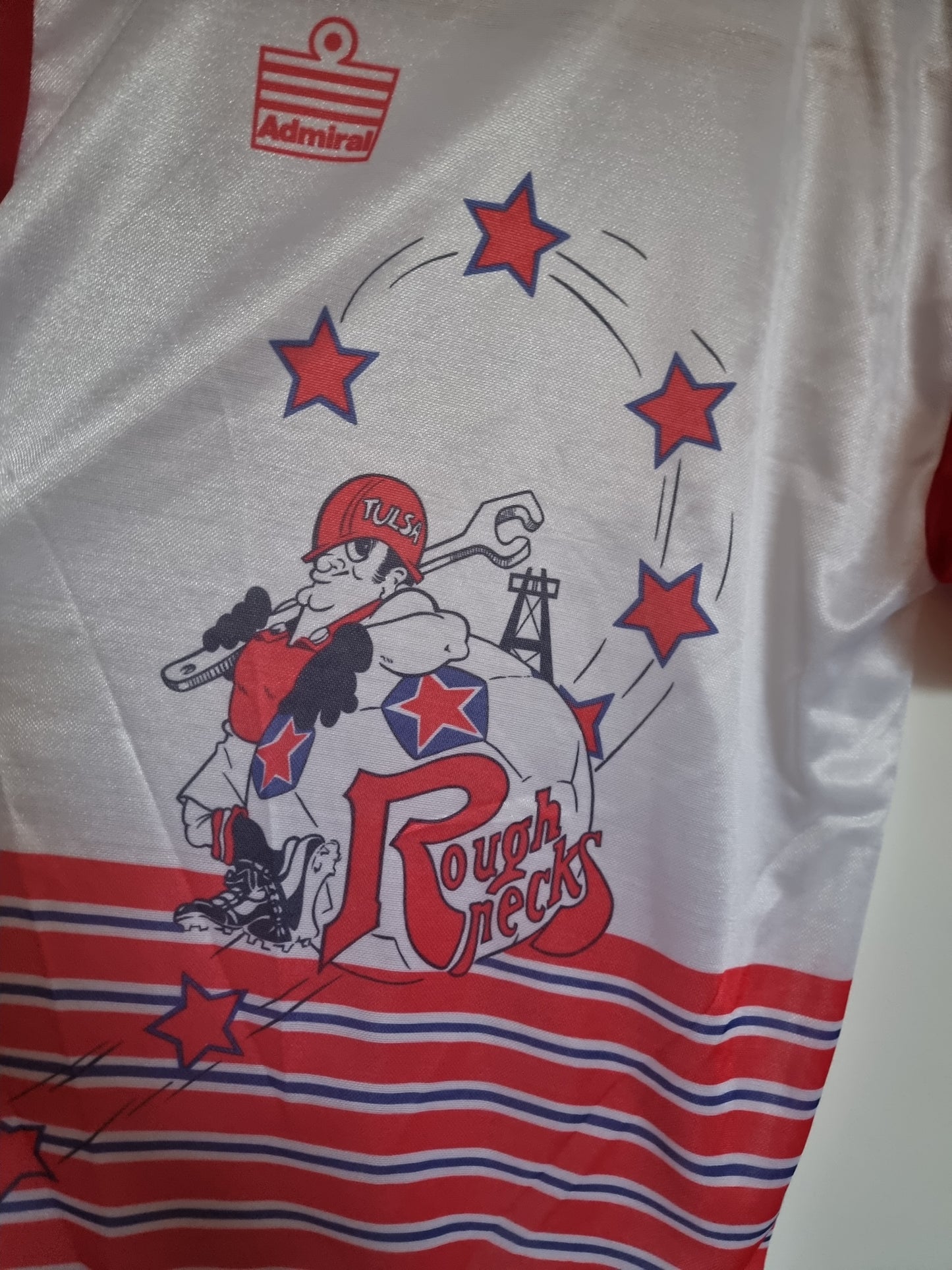 Admiral Tulsa Roughnecks 80s Leisure T- Shirt Small
