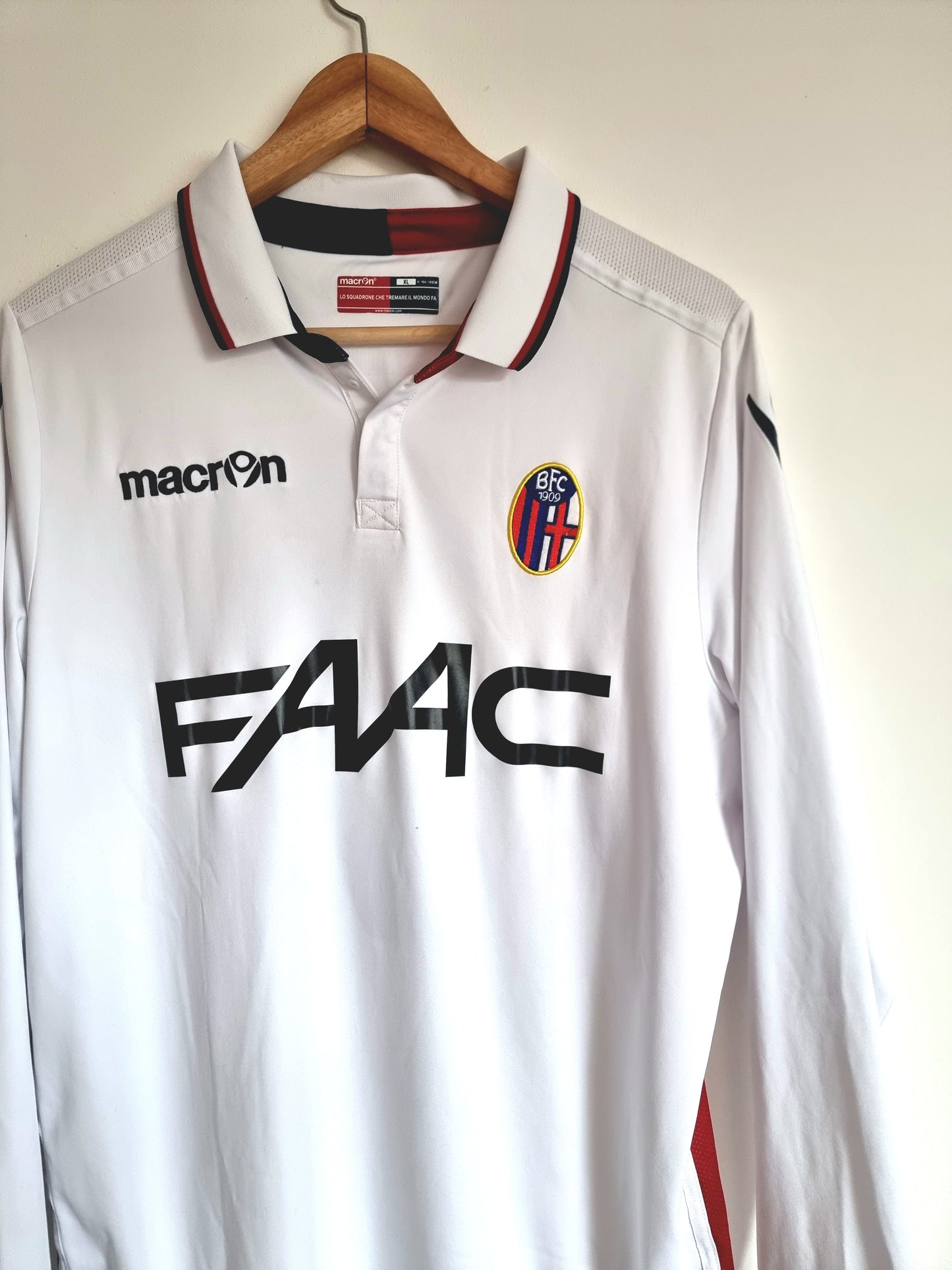 Macron Bologna 15/16 Long Sleeve Away Shirt XL