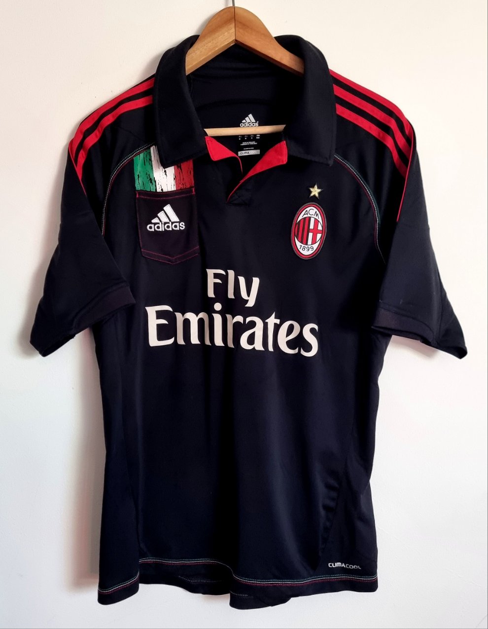 Adidas AC Milan 12/13 'Acerbi 13' Third Shirt Medium – Granny's