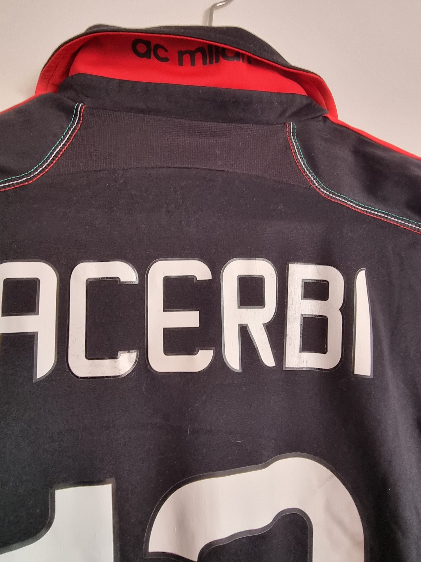 Adidas AC Milan 12/13 'Acerbi 13' Third Shirt Medium