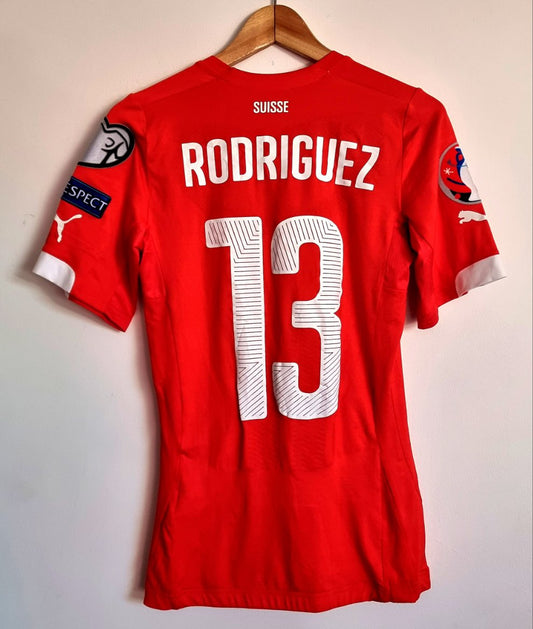 Puma Switzerland 14/15 'Rodriguez 13' Player Spec Home Shirt Medium