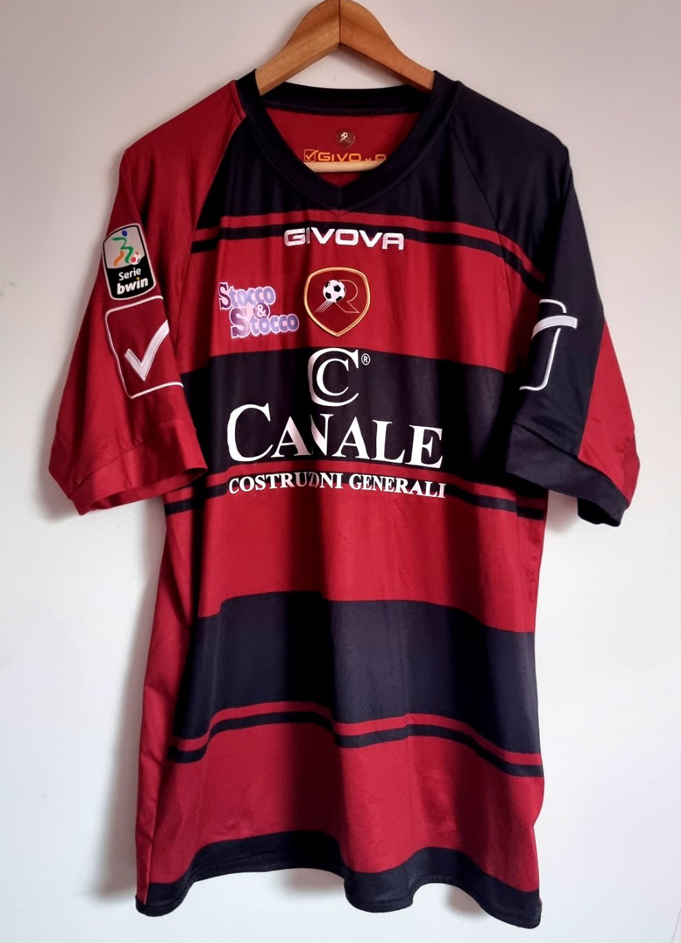 Givova Reggina 11/12 'Viola 10' Home Shirt XL