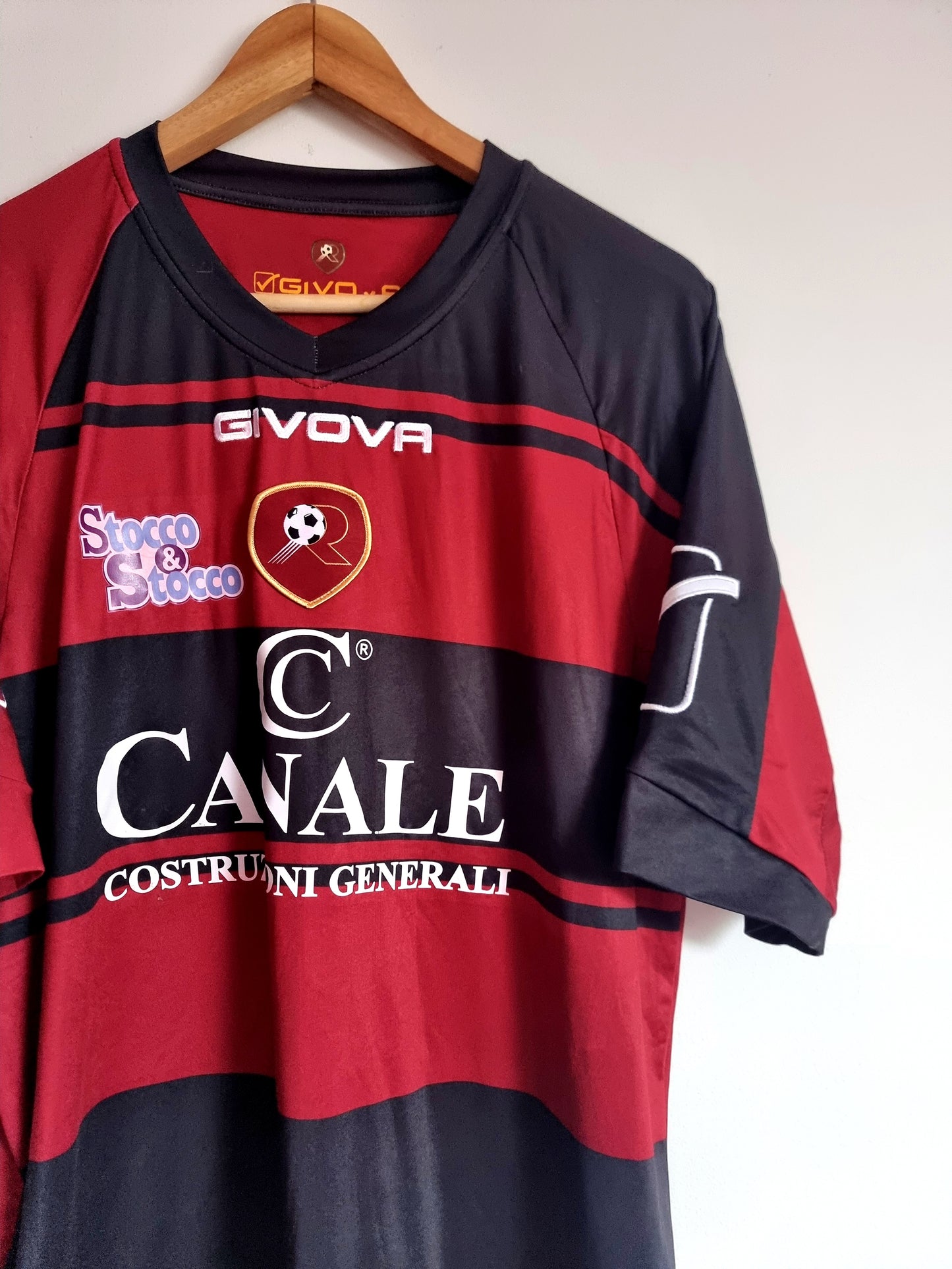 Givova Reggina 11/12 'Viola 10' Home Shirt XL