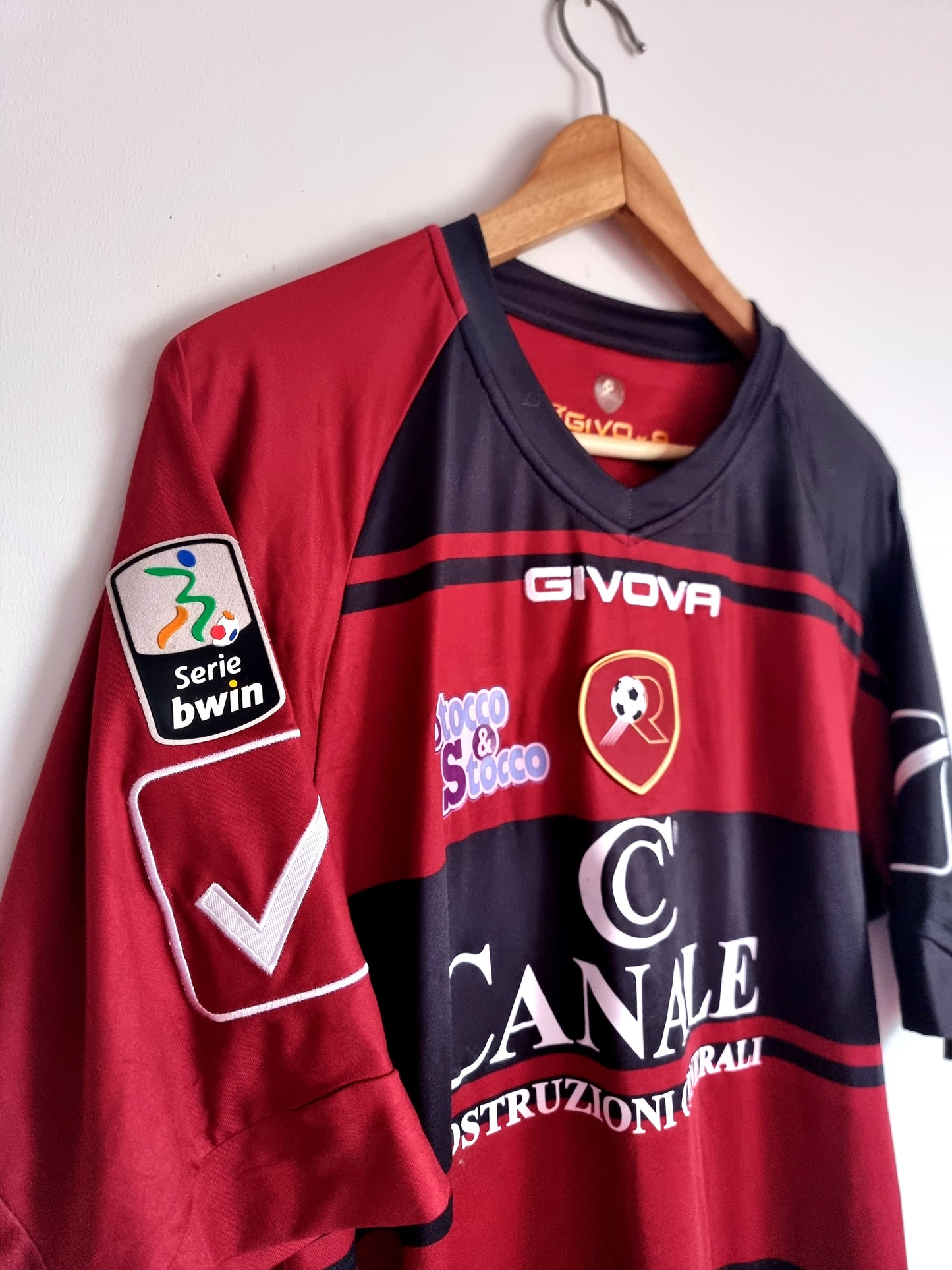 Givova Reggina 11/12 'Viola 10' Home Shirt XL