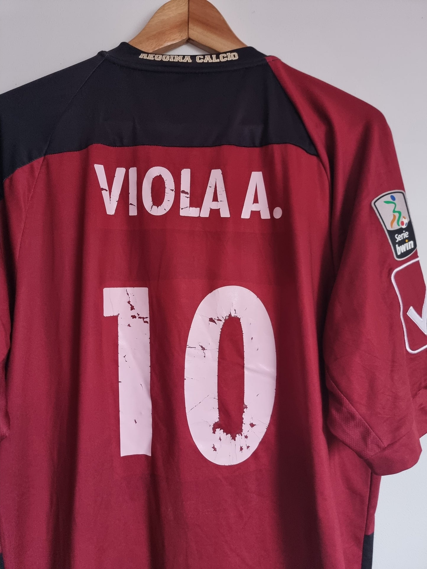 Givova Reggina 11/12 'Viola 10' Home Shirt XL