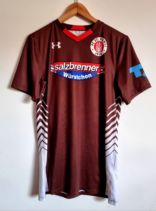 Under Armour St Pauli 2016 'Soso 19' Youth Home Shirt Small