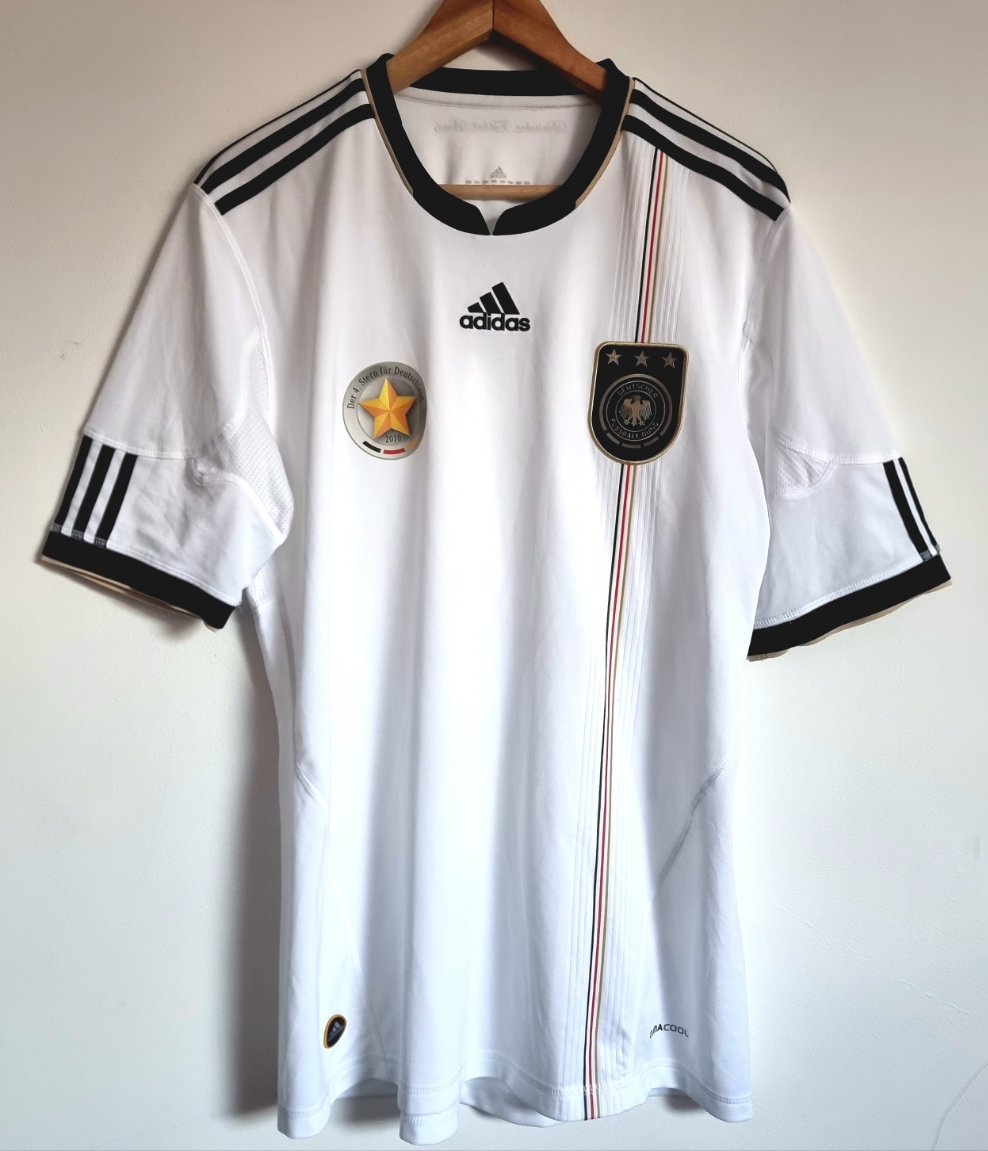 Adidas Germany 10/12 Home Shirt Large