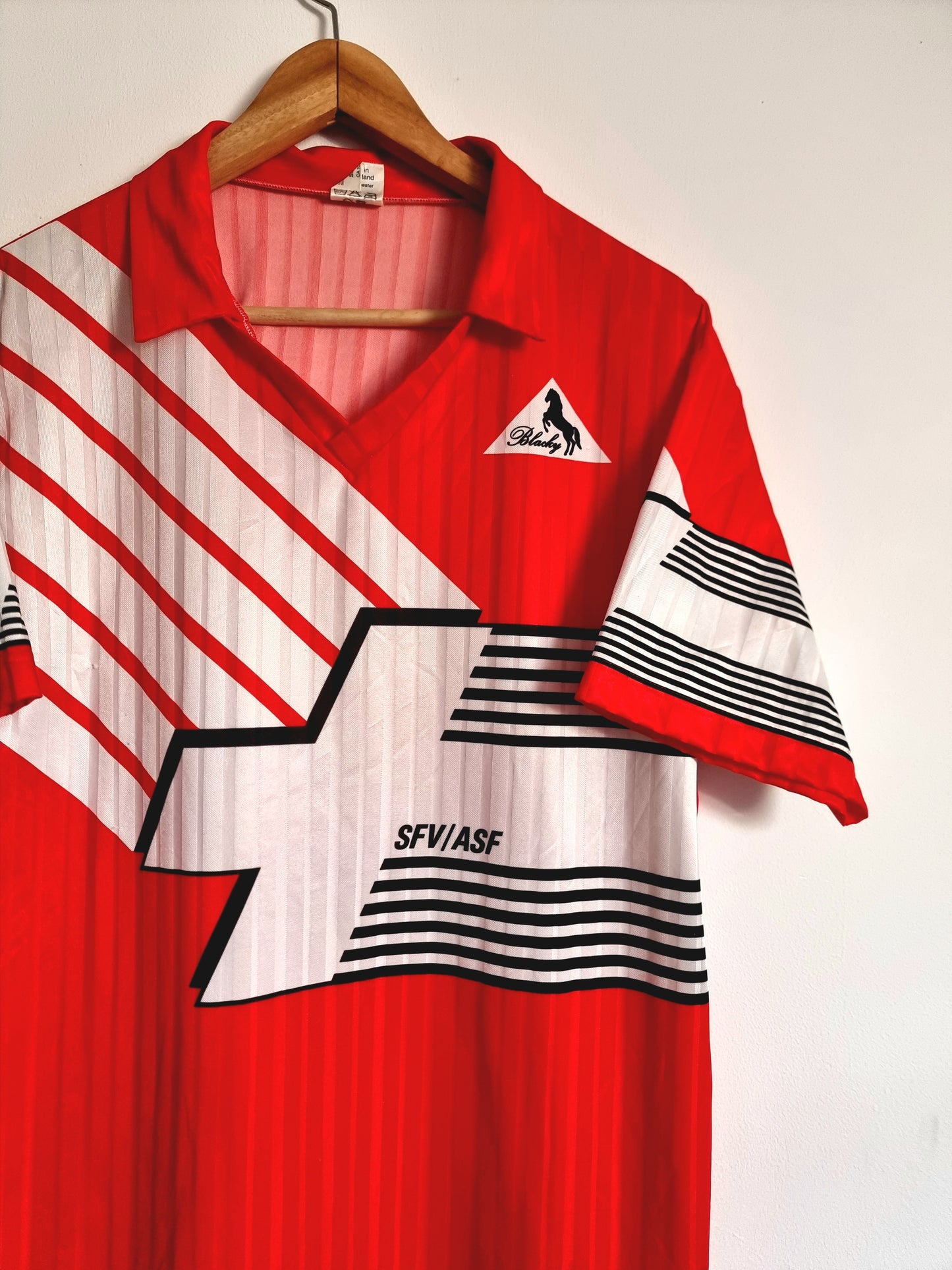 Blacky Switzerland 90/92 Home Shirt Large