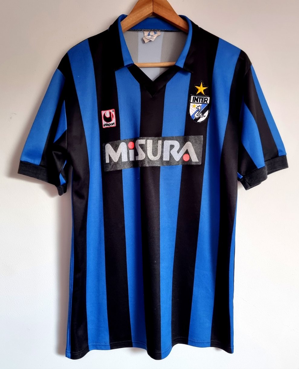 Uhlsport Inter Milan 88/89 Home Shirt Large