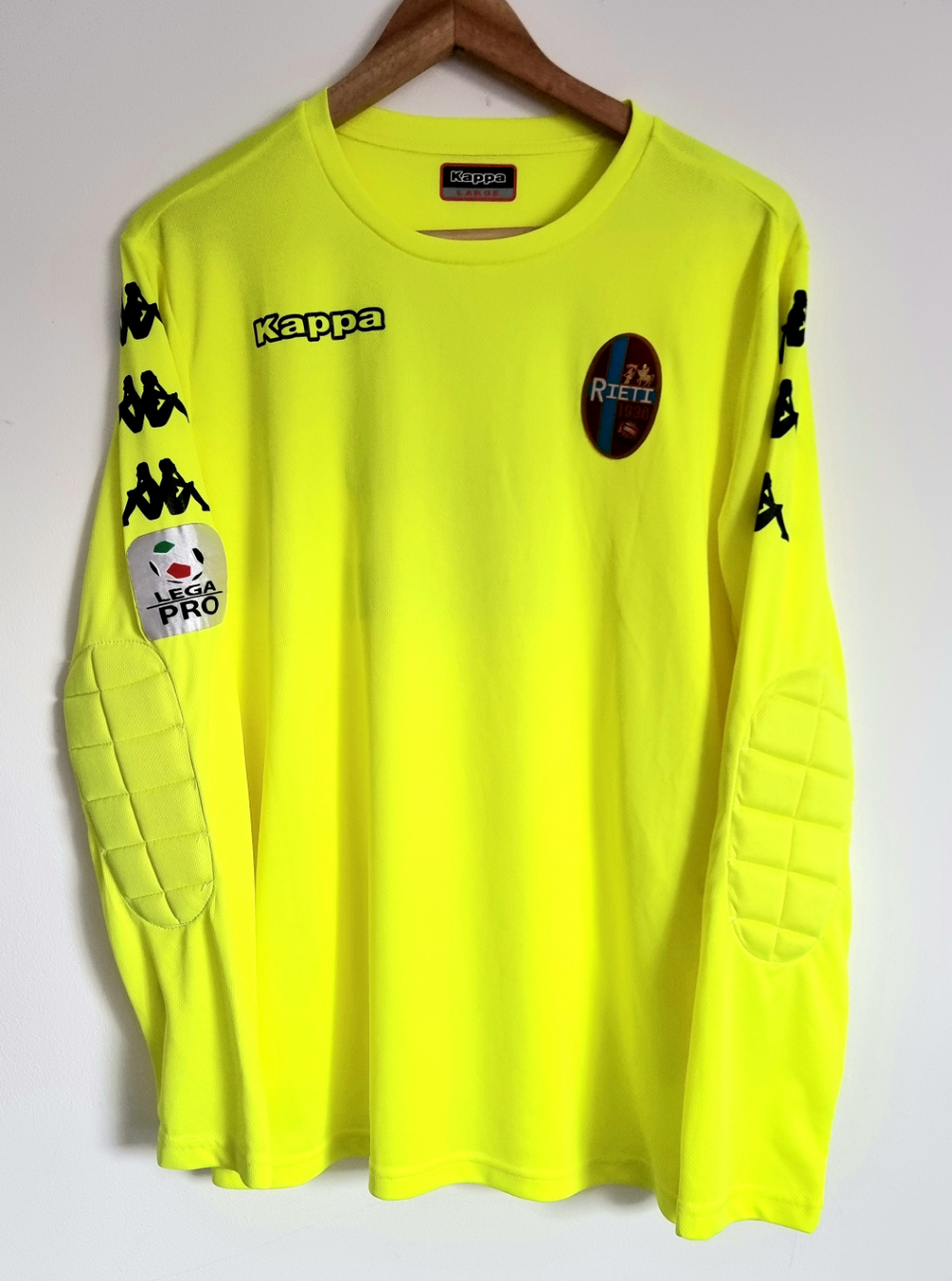 Kappa FC Rieti Long Sleeve Goalkeeper Shirt Large