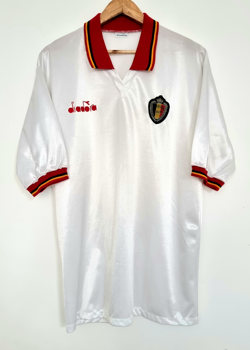 Diadora Belgium 92/94 Away Shirt Large